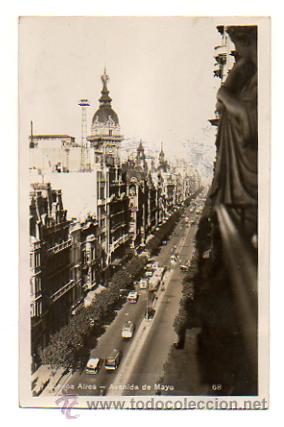 Postales: BUENOS AIRES. AVENIDA DE MAYO. - Foto 1