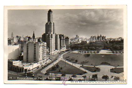 Postales: BUENOS AIRES. PARQUE RETIRO. EDIFICIO KAVANAGH. - Foto 1