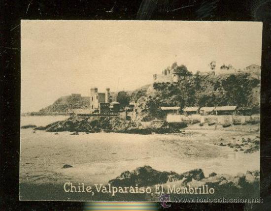Postkarten: POSTAL ORIGINAL DECADA DE LOS 30. VALPARAISO, EL MENBRILLO. N&ordm; 1965. VER TAMA&Ntilde;O Y EXPLICACION.
