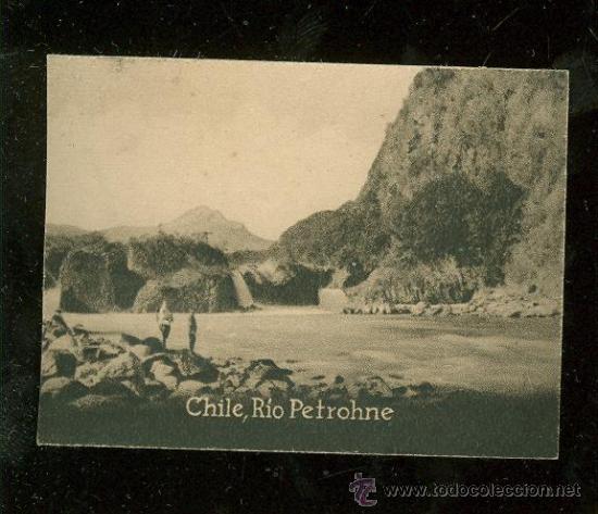 Postkarten: POSTAL ORIGINAL DECADA DE LOS 30. CHILE, RIO PETROHNE. N&ordm; 1978. VER TAMA&Ntilde;O Y EXPLICACION.