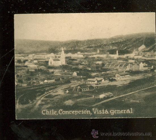 Postkarten: POSTAL ORIGINAL DECADA DE LOS 30. CONCEPCION, VISTA GENERAL. N&ordm; 1968. VER TAMA&Ntilde;O Y EXPLICACION.