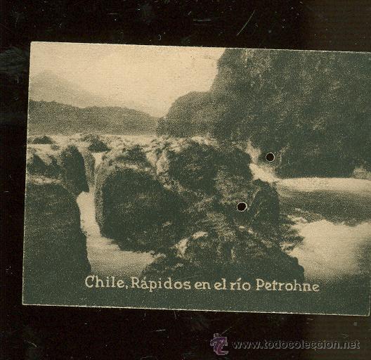 Postkarten: POSTAL ORIGINAL DECADA DE LOS 30. CHILE, RAPIDOS RIO PETROHNE. N&ordm; 1979. VER TAMA&Ntilde;O Y EXPLICACION.