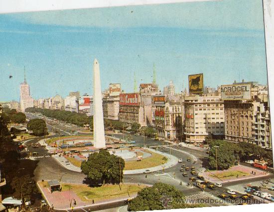 Postkarten: BUENOS AIRES VISTA PANOR&Aacute;MICA DE LA AV. 9 DE JULIO NUEVA SIN CIRCULAR