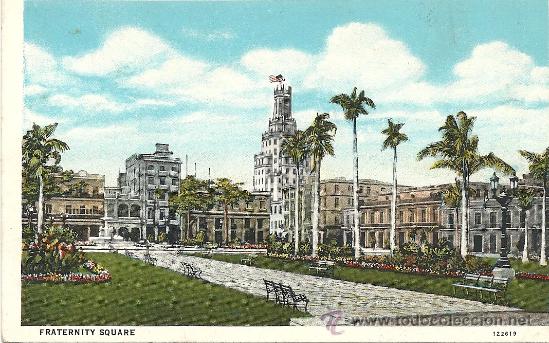 Postkarten: REPUBLICA DE CUBA, HABANA PARQUE DE LA FRATERNIDAD, POST CARD, C. JORDI