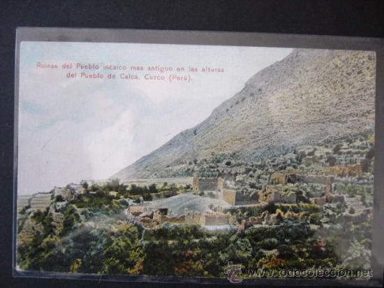 Postales: CUZCO, PERU. ESCRITA - Foto 1