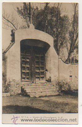 Postais: M&Eacute;XICO. MUSEO DE CHURUBUSCO, D. F. PORTADA DEL ATRIO, POR EL INTERIOR. (COL. N&ordm; 7-4)