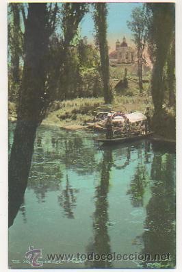 Postales: MEXICO. XOCHIMILCO. BARCA. - Foto 1