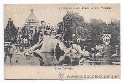 Postais: ARGENTINA. RECUERDO DEL ROSARIO DE SANTA FE. JARDIN ZOOLOGICO.