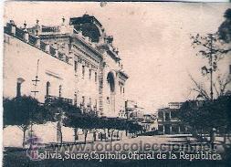 Postcards: POSTAL ORIGINAL DECADA DE LOS 30. BOLIVIA, SUCRE. N&ordm; 2086. CAPITOLIO. VER TAMA&Ntilde;O Y EXPLICACION