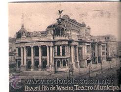 Postkarten: POSTAL ORIGINAL DECADA DE LOS 30. BRASIL, RIO DE JANEIRO. N&ordm; 1909 VER TAMA&Ntilde;O Y EXPLICACION