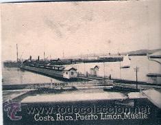 Postkarten: POSTAL ORIGINAL DECADA DE LOS 30. COSTA RICA, PUERTO LIMON. N&ordm; 1722. VER TAMA&Ntilde;O Y EXPLICACION