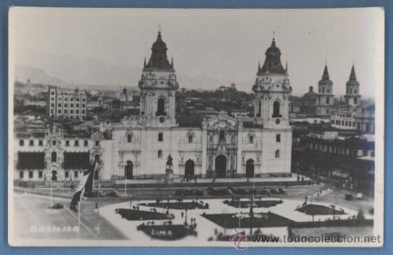 Postales: Lima - Bas&iacute;lica - 1956 - Foto 1