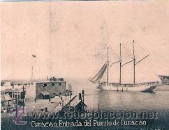 Postcards: POSTAL ORIGINAL DECADA DE LOS 30. CURACAO. N&ordm; 1580. VER TAMA&Ntilde;O Y EXPLICACION