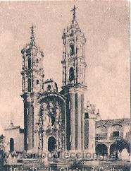 Postcards: POSTAL ORIGINAL DECADA DE LOS 30. MEXICO, TLAXCALA. COLEGIATA. N&ordm; 1632. VER TAMA&Ntilde;O Y EXPLICACION