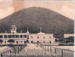 Postcards: POSTAL ORIGINAL DECADA DE LOS 30. HONDURAS, AMAPALA. ADUANA. N&ordm; 1668. VER TAMA&Ntilde;O Y EXPLICACION