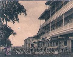 Postkarten: POSTAL ORIGINAL DECADA DE LOS 30. COSTA RICA, LIMON. N&ordm; 1724. VER TAMA&Ntilde;O Y EXPLICACION