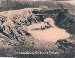 Postkarten: POSTAL ORIGINAL DECADA DE LOS 30. COSTA RICA. VOLCAN IRAZU. N&ordm; 1734. VER TAMA&Ntilde;O Y EXPLICACION