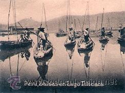 Postcards: POSTAL ORIGINAL DECADA DE LOS 30. PERU. BALSAS EN LAGO TITICACA. N&ordm; 2080. VER TAMA&Ntilde;O Y EXPLICACION