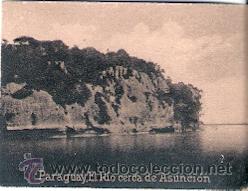 Cartes Postales: POSTAL ORIGINAL DECADA DE LOS 30. PARAGUAY,EL RIO CERCA DE ASUNCION. N&ordm;1883.VER TAMA&Ntilde;O Y EXPLICACION