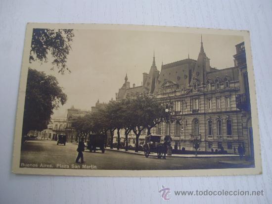 Postais: BUENOS AIRES - ARGENTINA - PLAZA SAN MARTIN