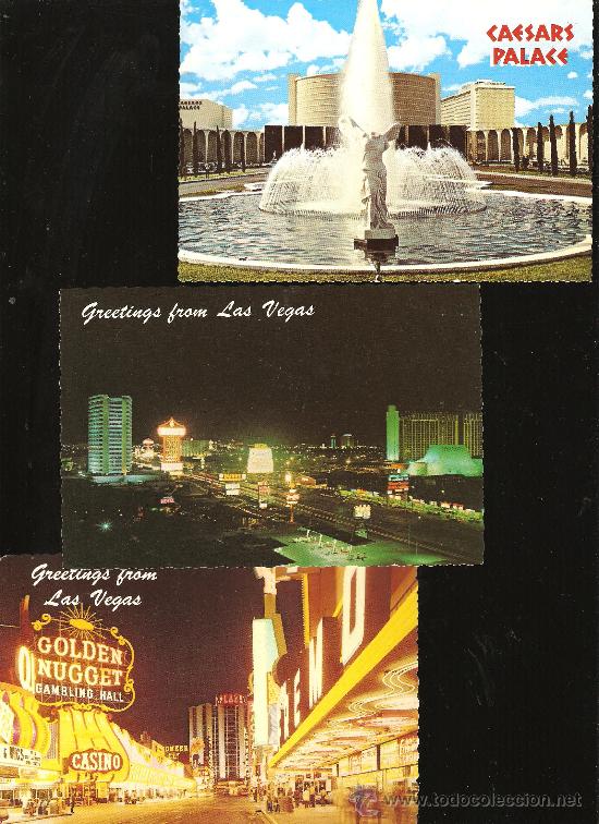 Postales: 3 POSTALES LAS VEGAS - Foto 1