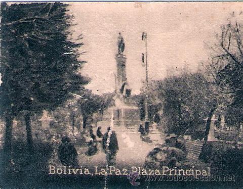 Postkarten: POSTAL ORIGINAL DECADA DE LOS 30. BOLIVIA. N&ordm; 2093. VER TAMA&Ntilde;O Y EXPLICACION.