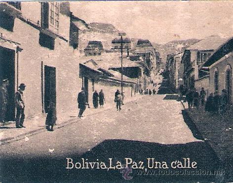 Postkarten: POSTAL ORIGINAL DECADA DE LOS 30. BOLIVIA. N&ordm; 2096. VER TAMA&Ntilde;O Y EXPLICACION.