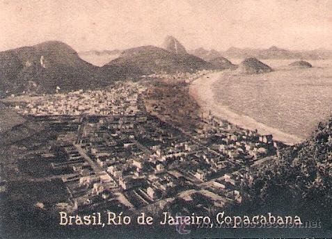 Postkarten: POSTAL ORIGINAL DECADA DE LOS 30. BRASIL. N&ordm; 1900. VER TAMA&Ntilde;O Y EXPLICACION.