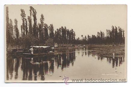 Postais: M&Eacute;XICO. XOCHIMILCO.