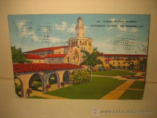Postales: 30.-FLORIDA MILITARY ACADEMY MATASELLO ARRIBA FRANCO Y CENSURA MILITAR 1944