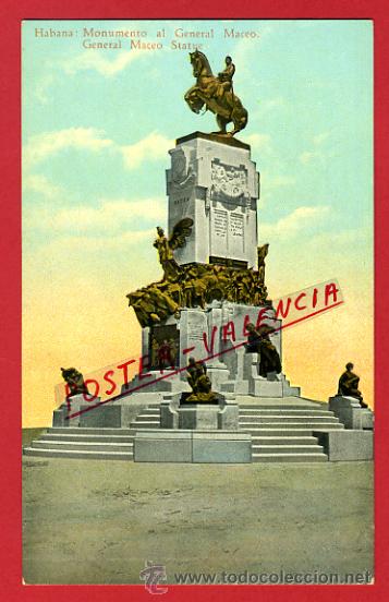Cartoline: POSTAL, HABANA, CUBA, MONUMENTO AL GENERAL MACEO,   P71178