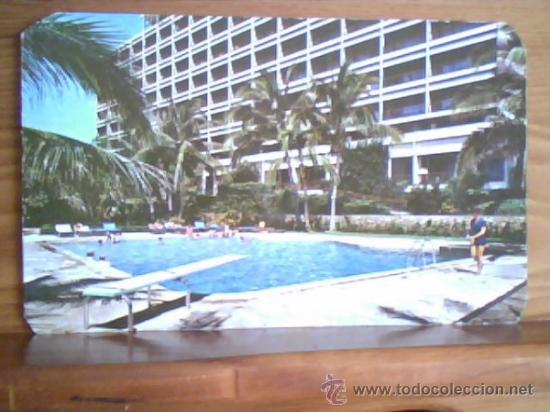 Postales: POSTAL - ALBERCA DEL HOTEL ELCANO -ACAPULCO - Foto 1