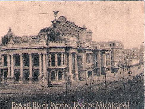 Postcards: POSTAL ORIGINAL DECADA DE LOS 30. BRASIL N&ordm; 1909. VER TAMA&Ntilde;O Y EXPLICACION.