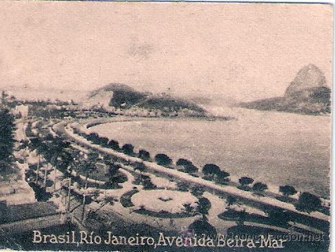Postcards: POSTAL ORIGINAL DECADA DE LOS 30. BRASIL N&ordm; 1910. VER TAMA&Ntilde;O Y EXPLICACION.