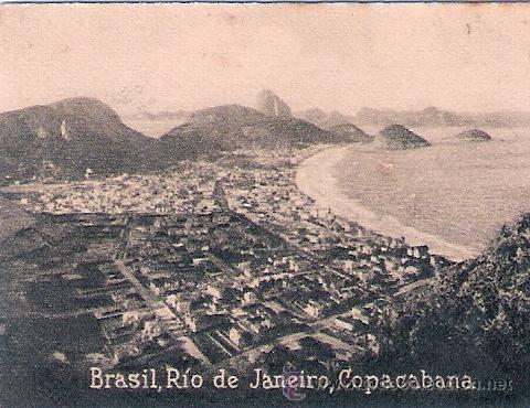 Postcards: POSTAL ORIGINAL DECADA DE LOS 30. BRASIL N&ordm; 1900. VER TAMA&Ntilde;O Y EXPLICACION.