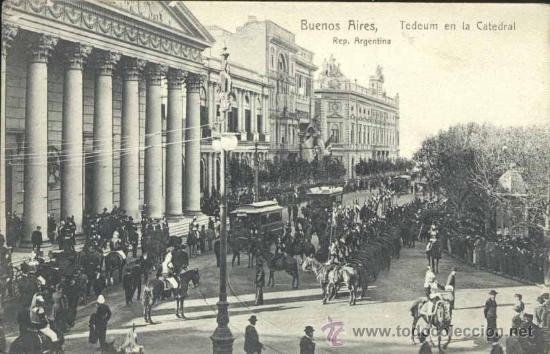 Postales: BUENOS AIRES (ARGENTINA).- TEDEUM EN LA CATEDRAL - Foto 1