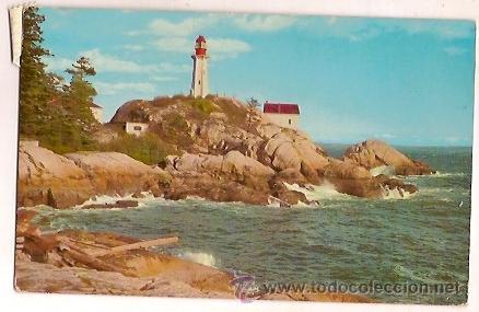 Postales: POST CARD POINT ATKINSON LIGHTHOUSE WEST VANCOUVER CANADA - Foto 1
