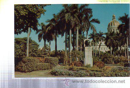 Postkarten: TARJETA POSTAL DE HABANA - BUSTO A LINCOLN EN LA PLAZA DE LA FRATERNIDAD. RTC-28