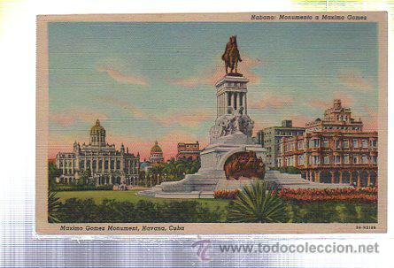 Postkarten: TARJETA POSTAL DE HABANA - MONUMENTO A MAXIMO GOMEZ. 9A-H2188. C.JORDI 101
