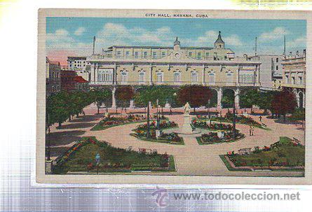 Postkarten: TARJETA POSTAL DE HABANA - CITY HALL. 22134