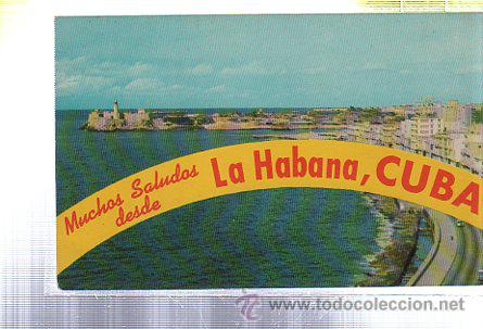 Postales: TARJETA POSTAL DE HABANA - MALECON Y CASTILLO DEL MORRO. 30-B