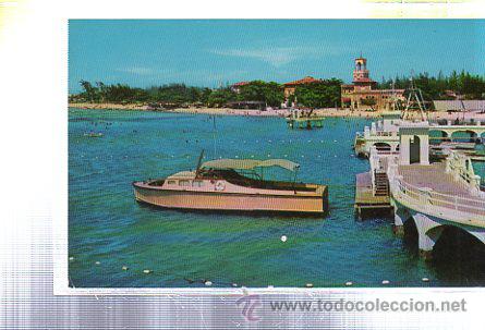 Postcards: TARJETA POSTAL DE HABANA - VIEW OF LA CONCHA BEACH FROM HABANA YACHT CLUB