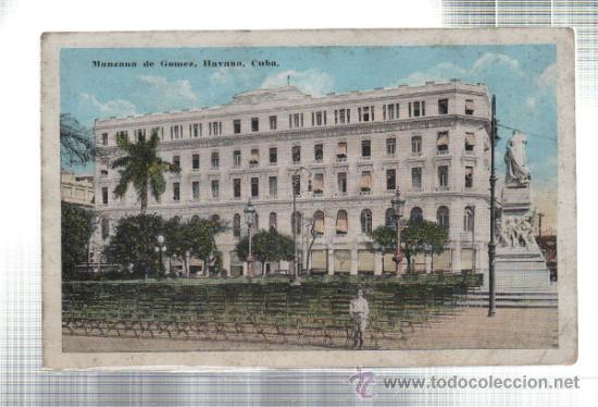 Cartes Postales: TARJETA POSTAL DE HABANA - MANZANA DE GOMEZ. 21728N