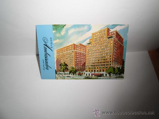 Postales: HOTELS AMBASSADOR CHICAGO - Foto 1