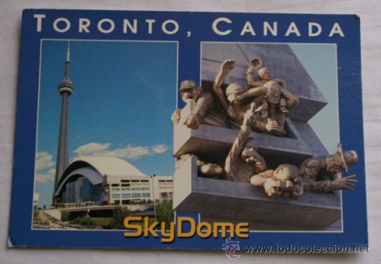 Postales: POSTAL DE TORONTO CANADA - CN TOWER SKYDOME - SIN CIRCULAR - Foto 1