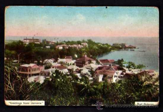 Postales: Antigua postal de Jamaica. No circulada. - Foto 1