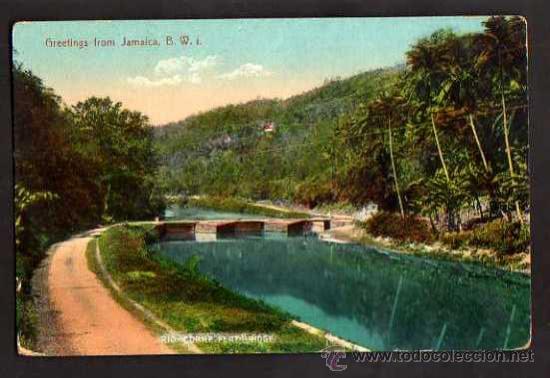 Postales: Antigua postal de Jamaica. No circulada. - Foto 1