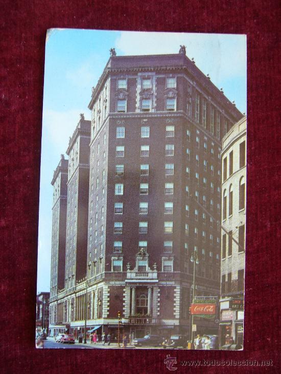 Postcards: Postal Hotel Syracuse. New York. A&ntilde;o 1955. Dextone. Pub. by Marks & Fuller.