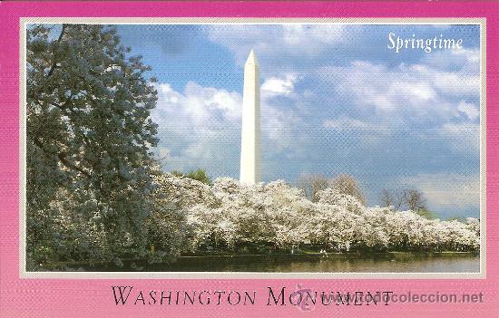 Postales: WASHINGTON D.C. (USA), SPRINGTIME - CAPSCO N&ordm; 11 - SIN CIRCULAR - Foto 1