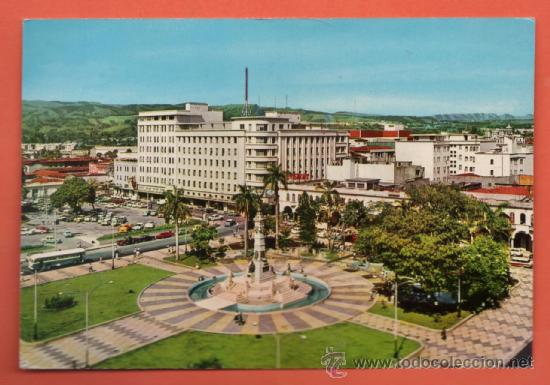 Postales: el salvador - san salvador - parque libertad - circulada - a&ntilde;os 70